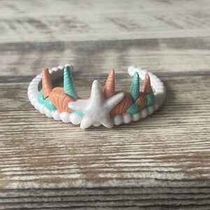 American Girl Welliewishers Doll DRESS UP Trunk - Sea Shell CROWN Headband Only